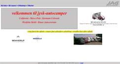 Desktop Screenshot of jysk-autocamper.dk